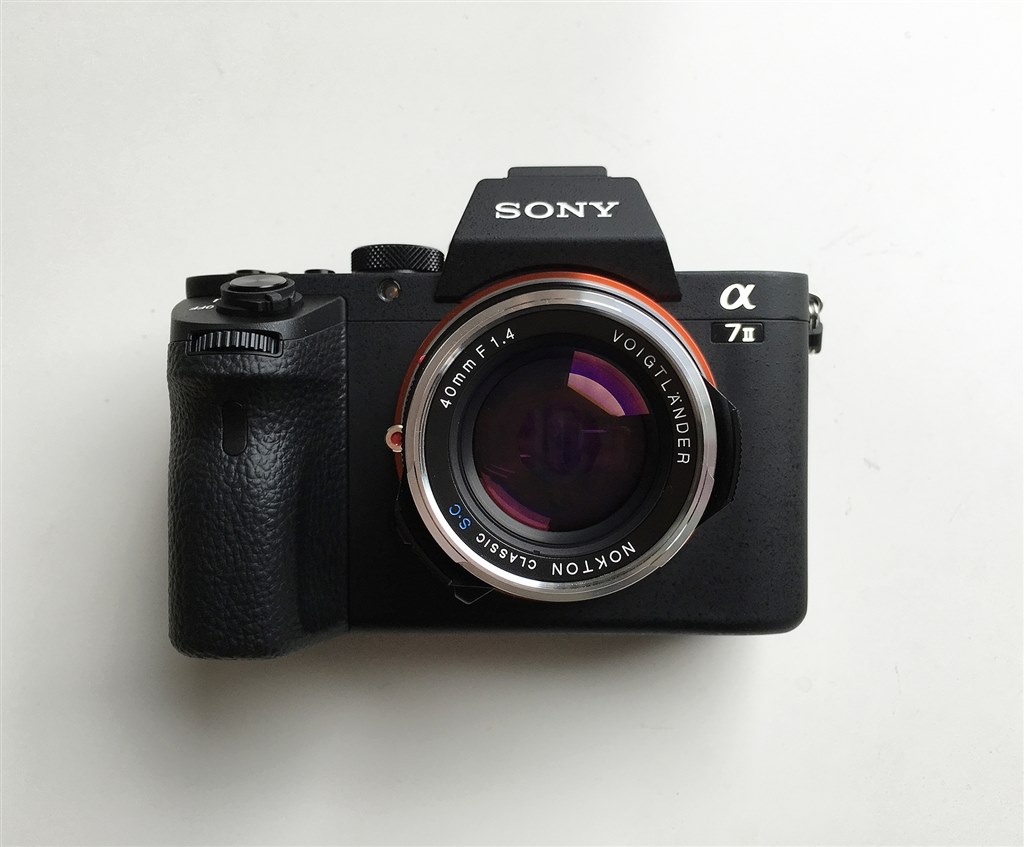 レフ機なんて普通は要りません』 SONY α7 II ILCE-7M2 ボディ