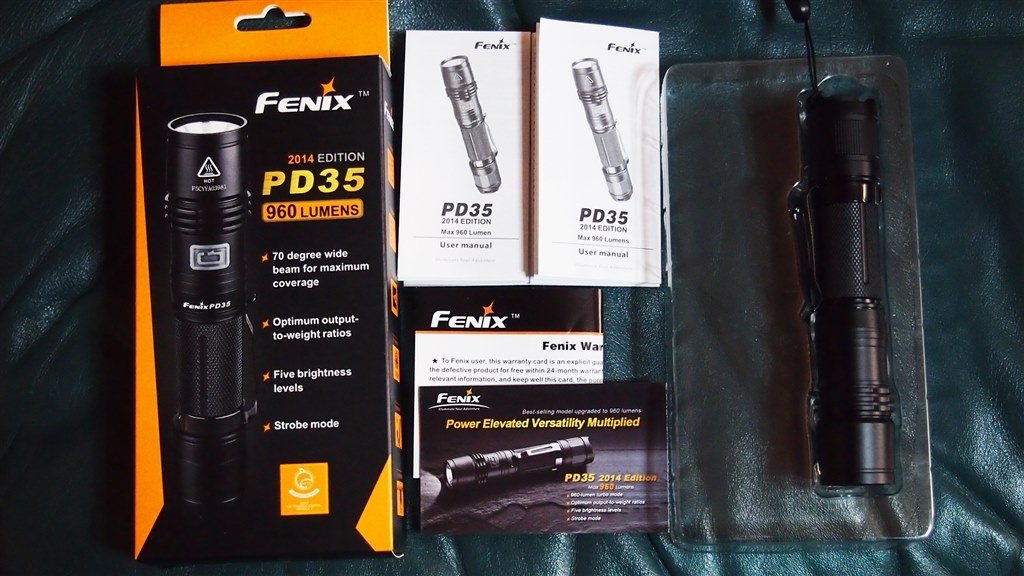 Fenix PD35 TAC タクティカルライト懐中電灯 ライトマニアなら皆