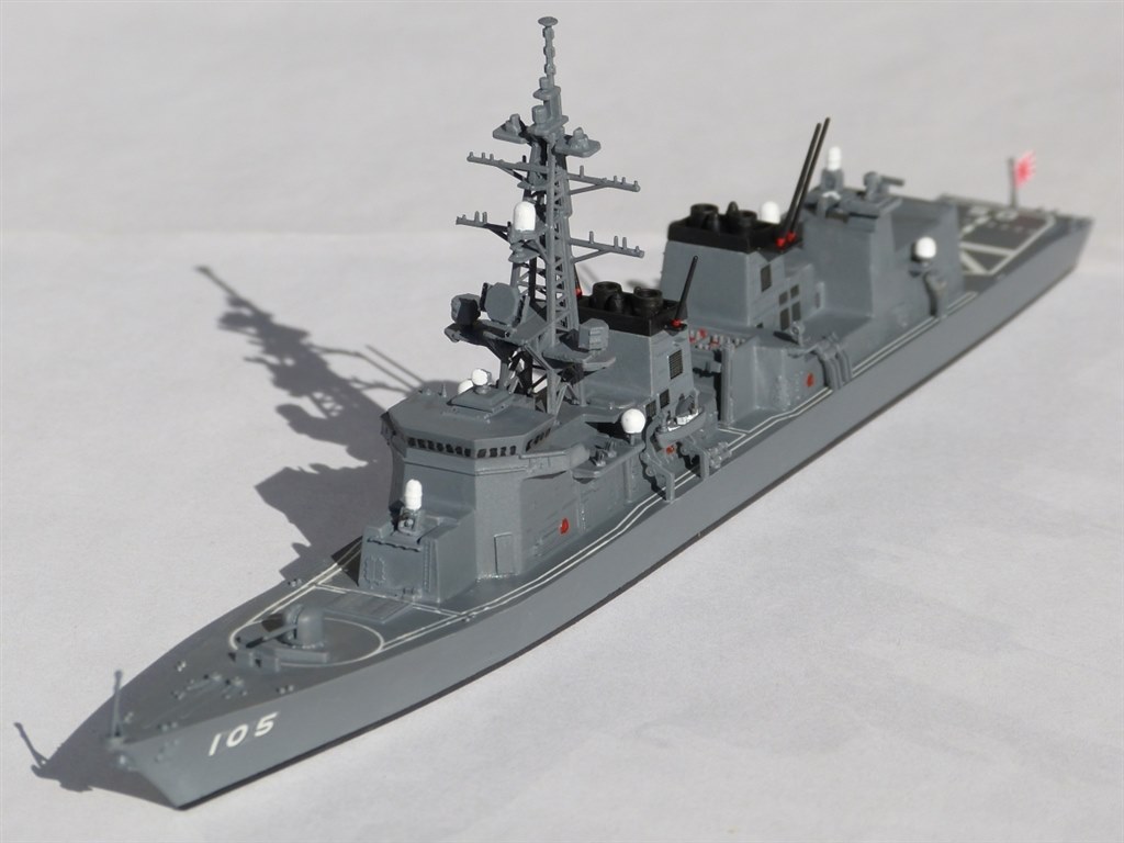 いなづま いかづち いなづま と同型艦建造にw 青島文化教材社 1 700 ウォーターライン No 001 海上自衛隊 護衛艦 むらさめ 鐵屋さんのレビュー評価 評判 価格 Com