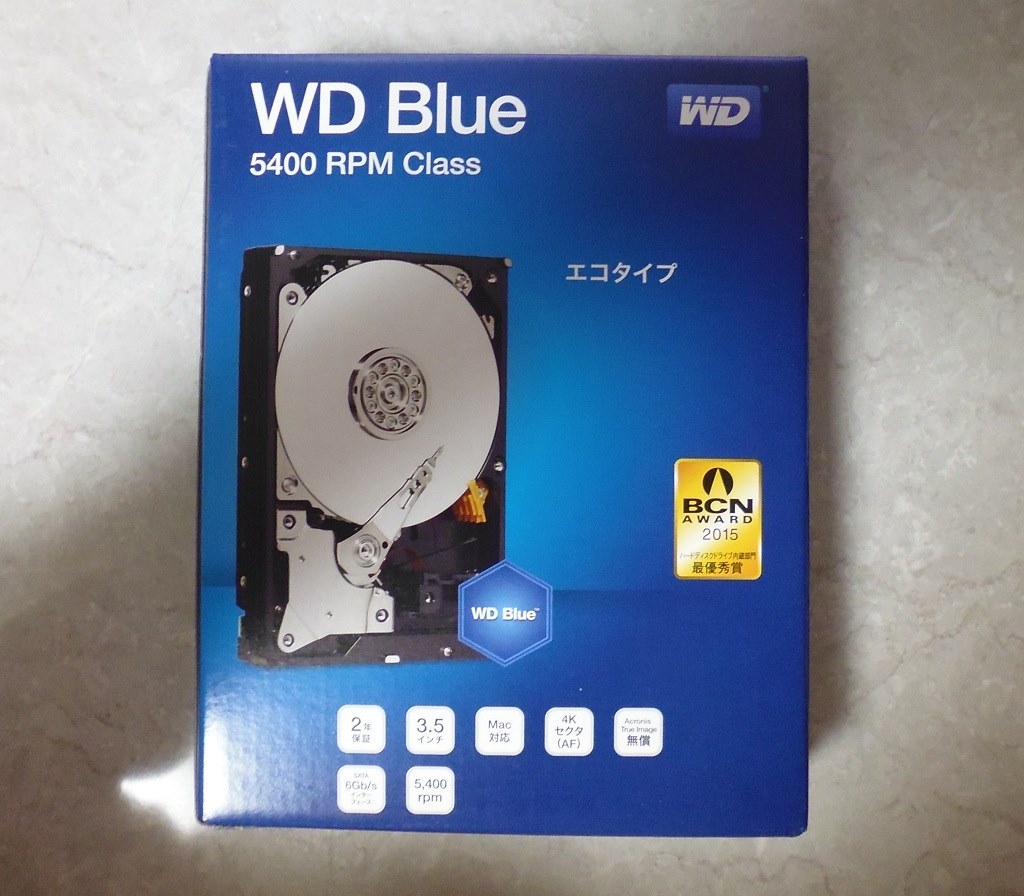 静かで意外と読み書きが高速なHDDです。』 WESTERN DIGITAL WD30EZRZ