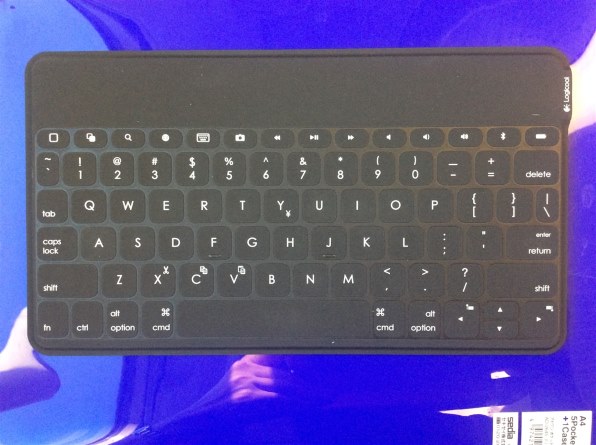 ロジクール KEYS-TO-GO Ultra-portable Keyboard for iPad iK1041BK
