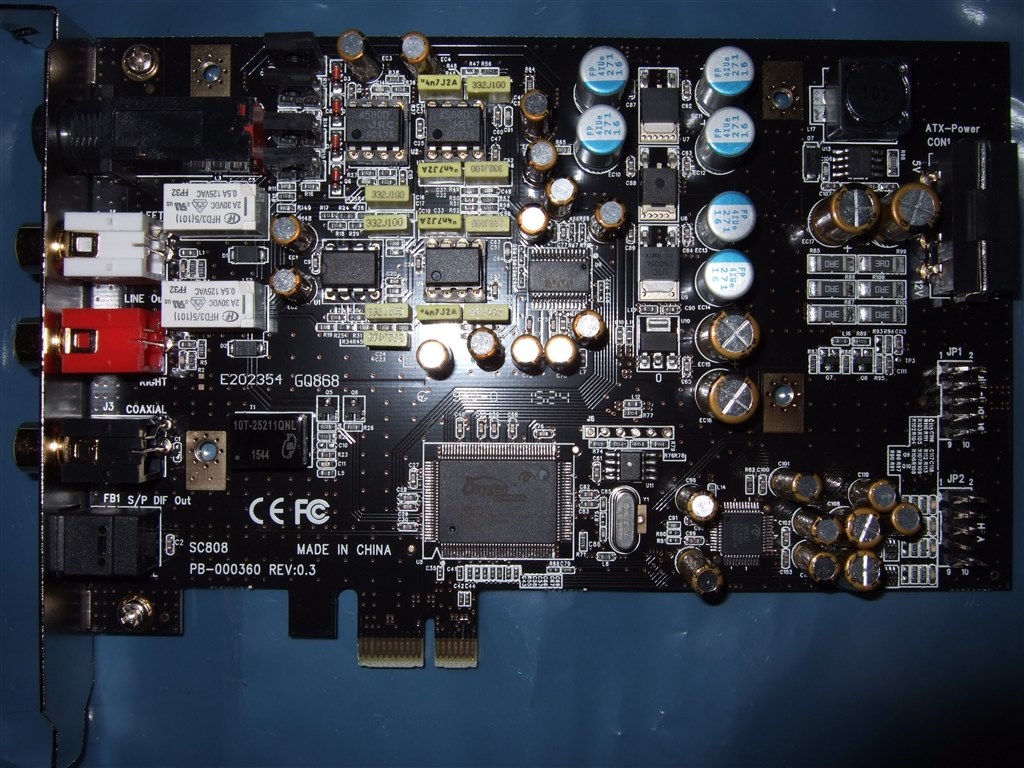 最近のPCに同軸端子が欲しいという人向けにおすすめ』 aim SC808 最近のPCに同軸端子が欲しいという人向けにおすすめ』 aim SC808