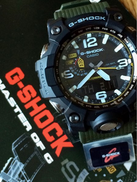 カシオ G-SHOCK マスター オブ G マッドマスター GWG-1000-1A3JF