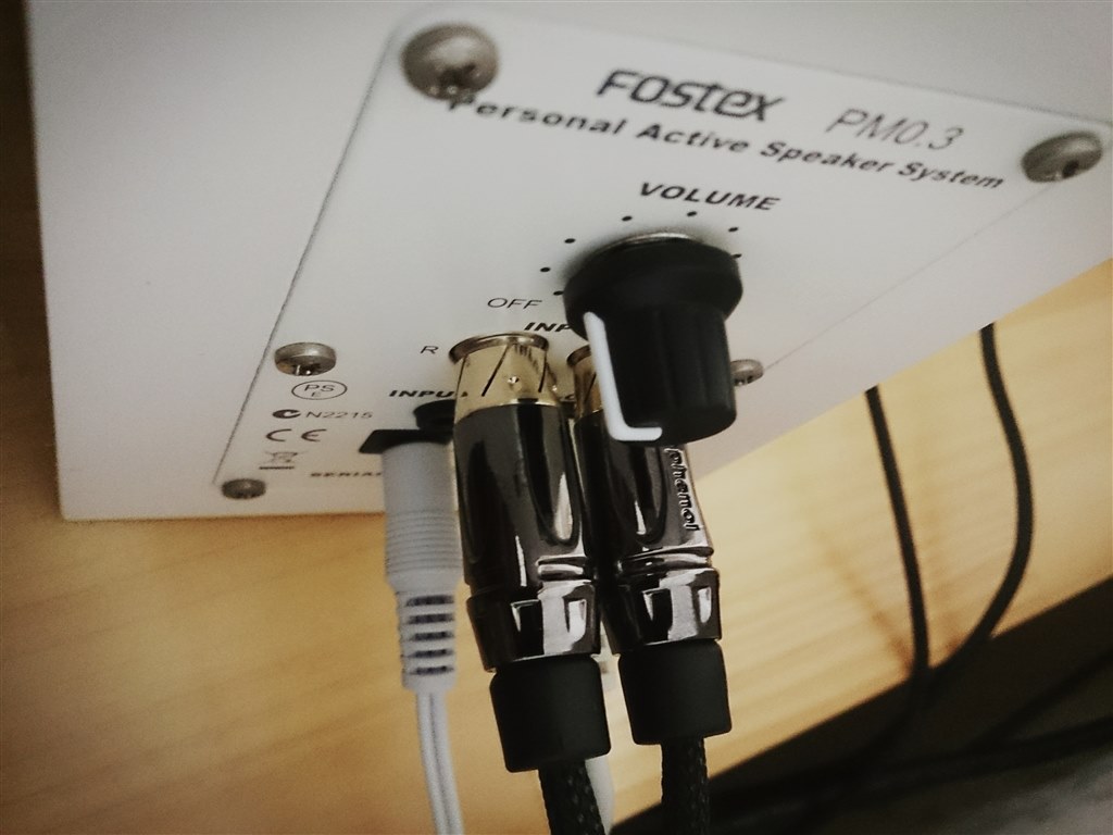 これ以外ないというアクティブスピーカー』 FOSTEX PM0.3(W) [ホワイト] umamさんのレビュー評価・評判 - 価格.com