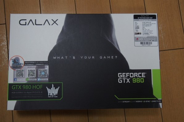 GALAXY GALAX GF PGTX980/4GD5 HOF [PCIExp 4GB] 価格比較 - 価格.com