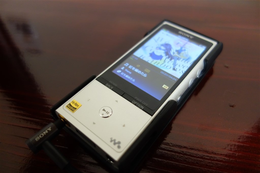 NW-A16からNW-ZX100へランクアップ』 SONY NW-ZX100 [128GB] hiro.glay