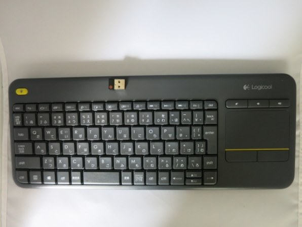 ロジクール Wireless Touch Keyboard k400 Plus K400pBK [ブラック