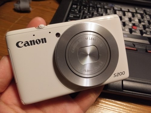 Canon デジタルカメラ PowerShot S200(ホワイト)他サイトにも出品しております