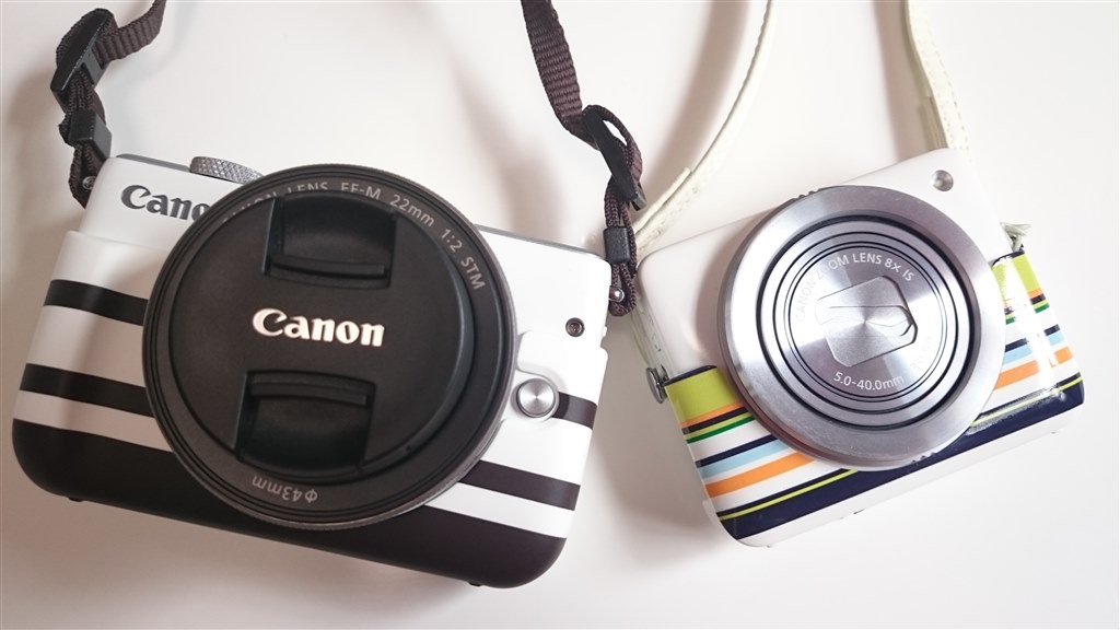 思ったよりいい☆』 CANON EOS M10 ダブルレンズキット [ホワイト