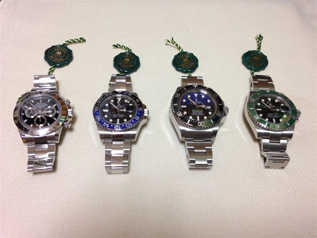 俺の思い出... Dブルーの激レア文字盤「パンチラ」と、「ライムグリーン」「ゲッコー