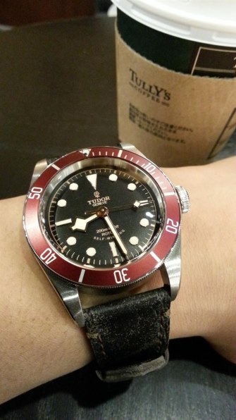 チューダー ヘリテージ ブラックベイ 79220R [ブラックレザー