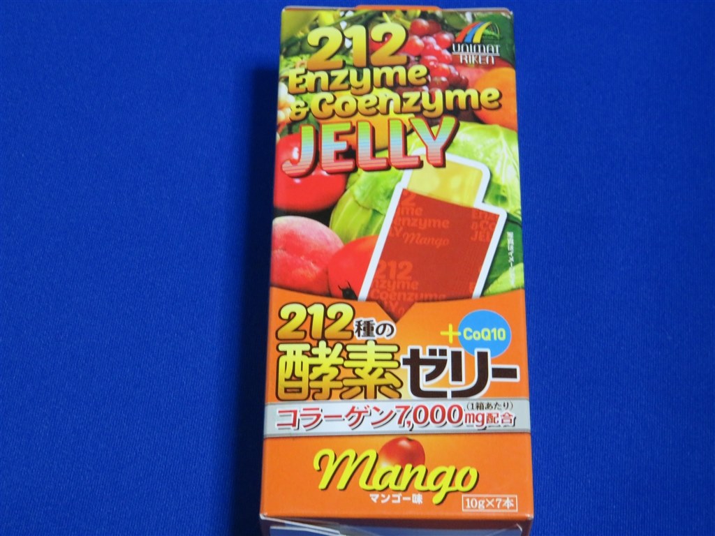 マンゴー味のゼリータイプコラーゲン ユニマットリケン 212種酵素 補酵素ゼリー コラーゲン マンゴー 10g 7本 Zrr85wさんのレビュー評価 評判 価格 Com