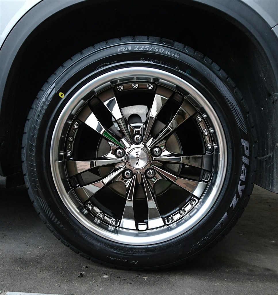 Suvだけど ブリヂストン Playz Px Rv 225 50r18 95w ゴルゴ十八番さんのレビュー評価 評判 価格 Com