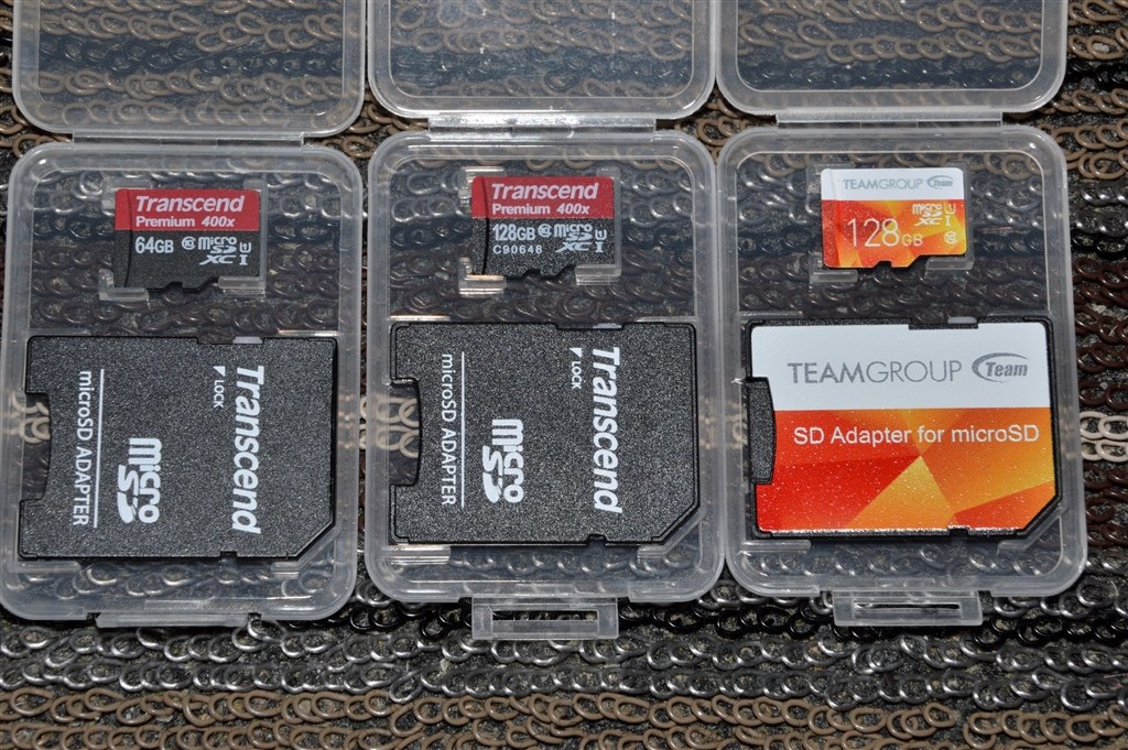 ND-DVR1 128GBのmicroSDXCカードもFAT32フォーマットで使えます