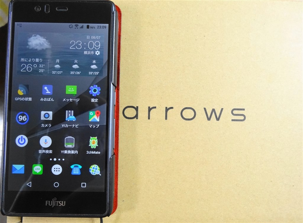 いいバランス 満足感高いです 富士通 Arrows M03 Simフリー Black S U S I Eさんのレビュー評価 評判 価格 Com