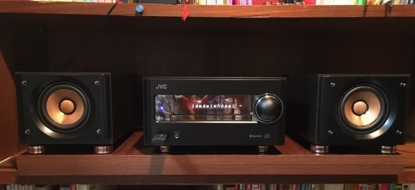 JVC ウッドコーンミニコンポ 「EX-S5」ブラウン JVC CA-EXS5