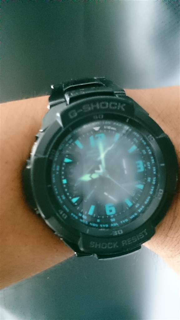 ガラス中がくもる』 カシオ G-SHOCK スカイコックピット GW