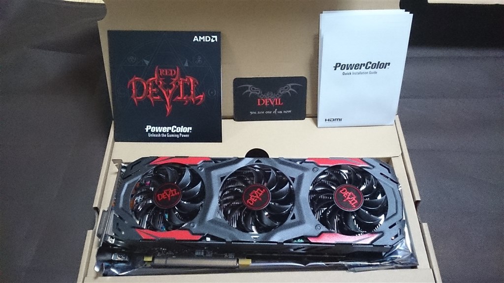 R9 290から買い替え』 PowerColor PowerColor Red Devil Radeon RX 480