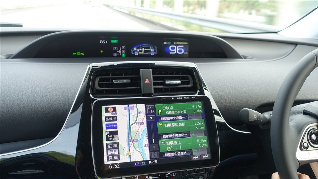 プリウス50系統に付け200kmほど走りました パナソニック ストラーダ Cn F1d ロジャー チャンさんのレビュー評価 評判 価格 Com