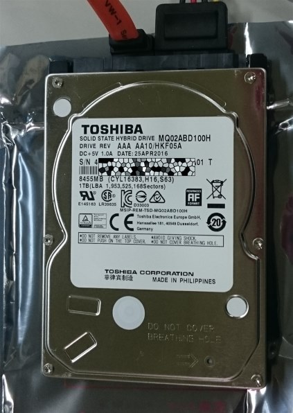 東芝 MQ02ABD100H [1TB 9.5mm] レビュー評価・評判 - 価格.com