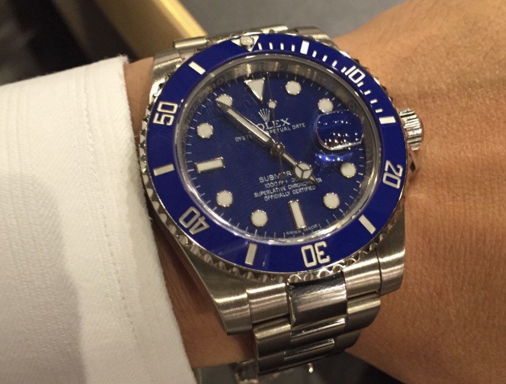 青文字盤好きのサブマリーナ』 ロレックス サブマリーナーデイト