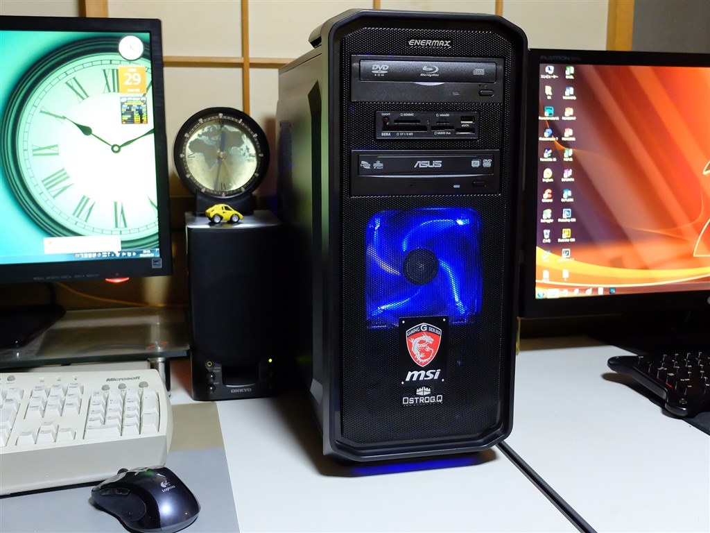 こちらもパーツ交換でレビュしておきます(^_^)』 ENERMAX Ostrog Q