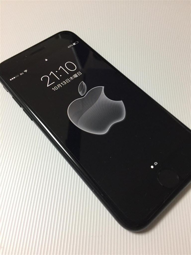 iPhone7 少い 128GB ジェットブラック ドコモ 水没品