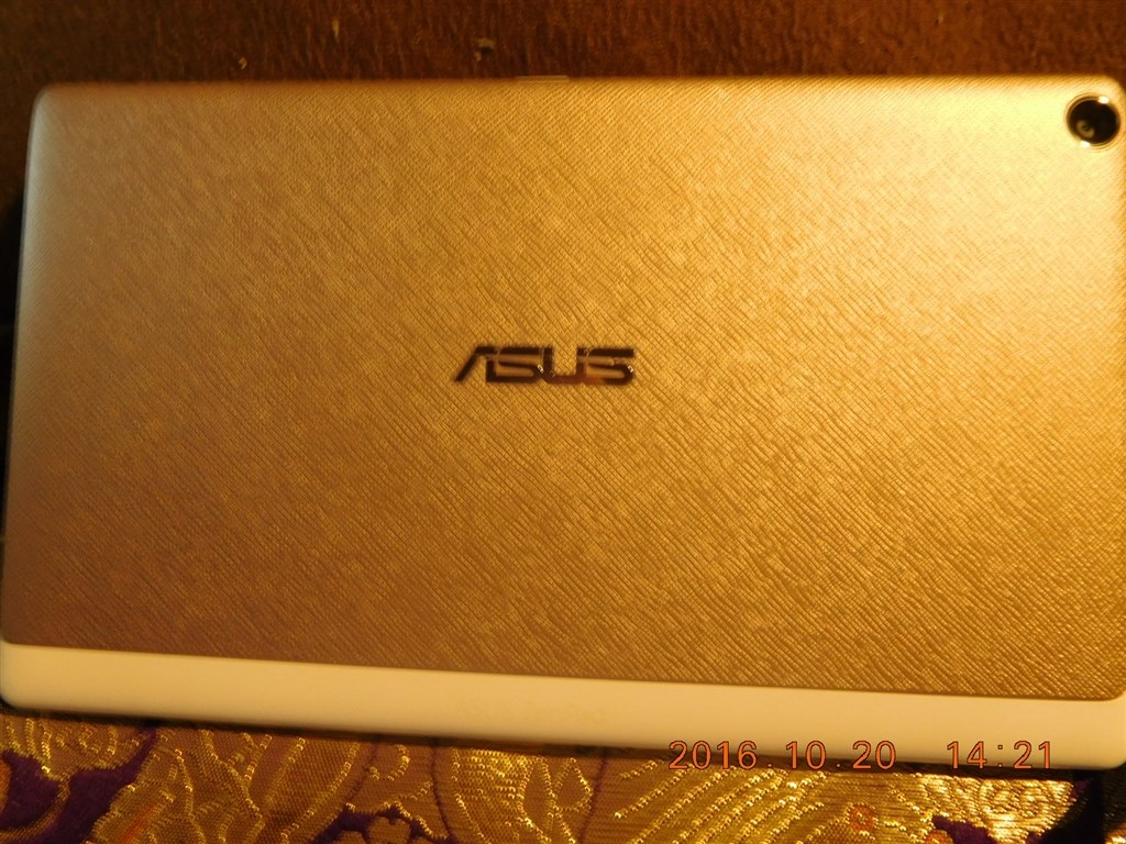 Asusアカウントは要れない方が良い Asus Asus Zenpad 8 0 Z380m Rg16 ローズゴールド ミリオタウサギさんのレビュー評価 評判 価格 Com
