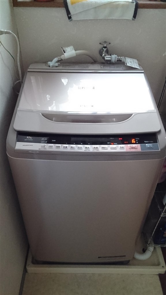 Bw D9jvからの買い換え 日立 ビートウォッシュ Bw V100a 達次郎さんのレビュー評価 評判 価格 Com