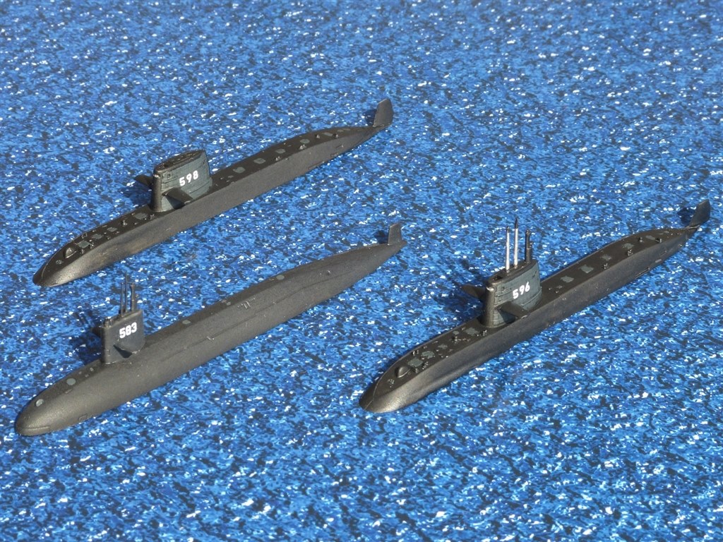 ☆はるしお 比較的簡単にWL化できるキットです』 童友社 1/700 世界