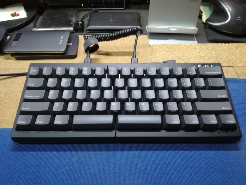 そのまま真っ二つ・・』 MISTEL Barocco MD600-RUSPLGAA1 赤軸