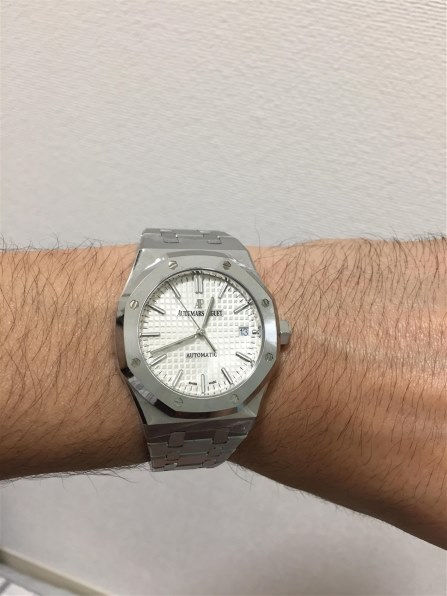 オーデマ・ピゲ ロイヤルオーク 15450ST.OO.1256ST.01 レビュー