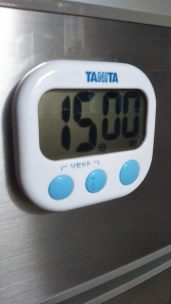 (未使用･未開封品)　タニタ タイマー 大画面 100分 ホワイト TD-384 WH でか見えタイマー gsx453j でか見えタイマーTD-384/426 | タニタ
