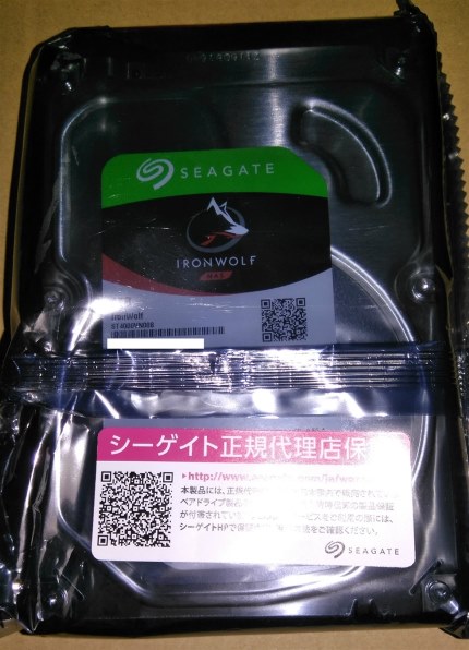 SEAGATE ST4000VN008 [4TB SATA600 5900]投稿画像・動画 - 価格.com