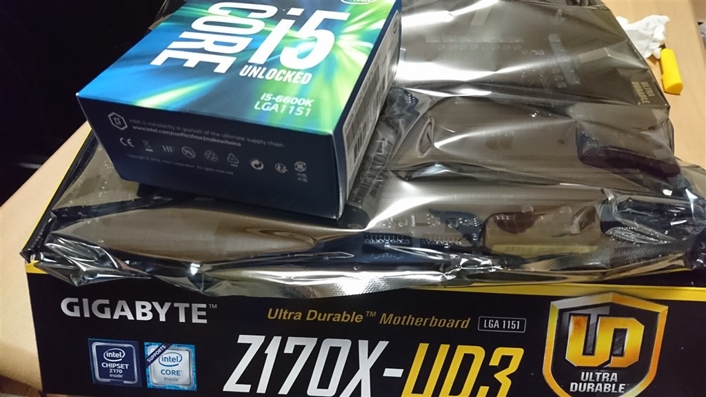 Intel i5-6600k + Gigabyte GA-Z170X-UD