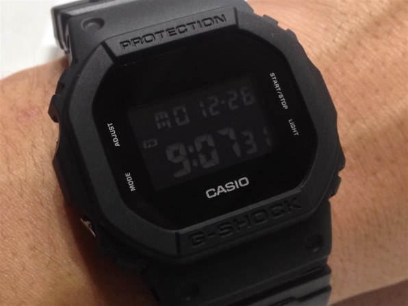 カシオ G-SHOCK ミリタリーブラック・シリーズ DW-5600BBN-1JF投稿画像