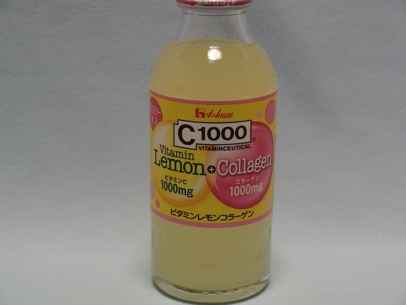甘酸っぱい ハウスウェルネスフーズ C1000 ビタミンレモン コラーゲン 140ml 30本 瓶 ごはんねこさんのレビュー評価 評判 価格 Com