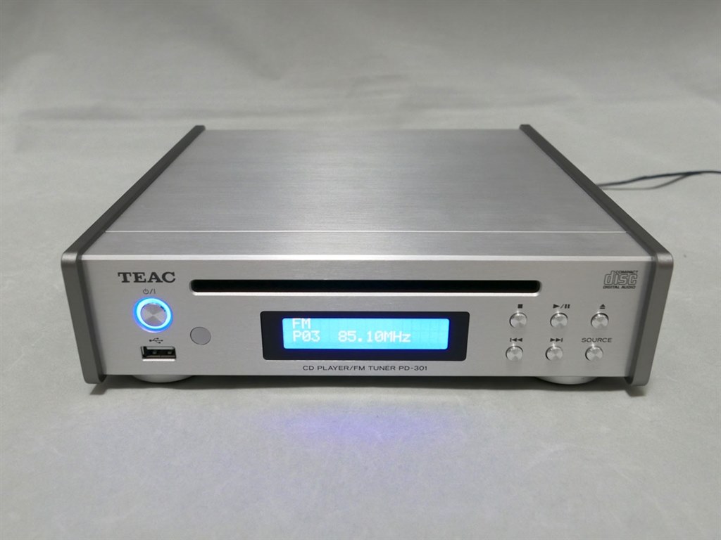 プレミアムコンパクト」と呼びたい高品位モデル!』 TEAC PD-301 プレミアムコンパクト」と呼びたい高品位モデル!』 TEAC PD-301