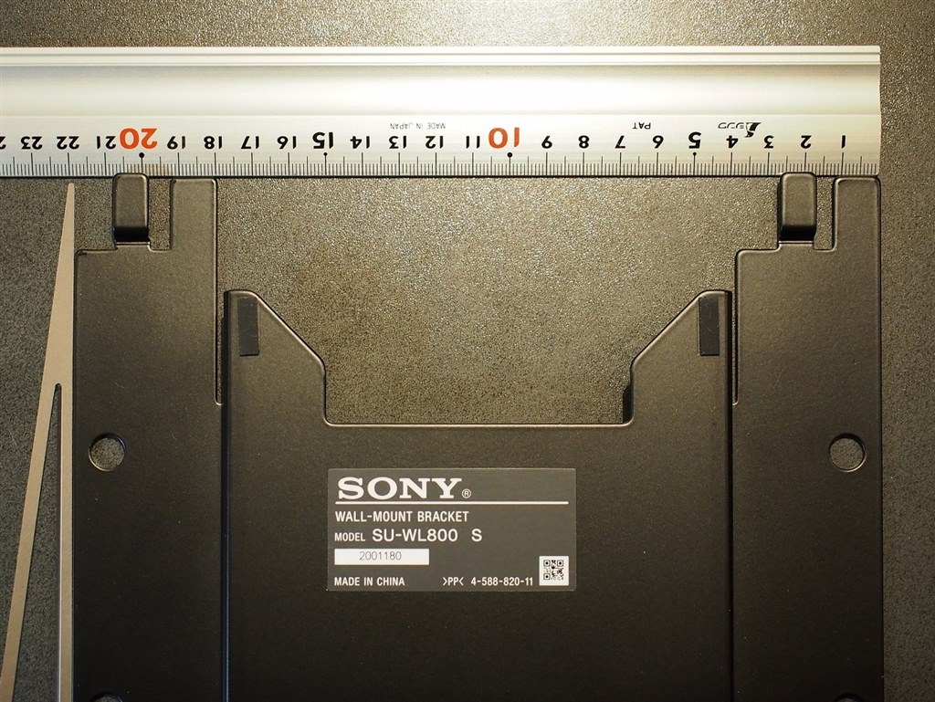 壁掛け部品に製造ミスが・・』 SONY BRAVIA KJ-55X9300D [55インチ] いえからWON！さんのレビュー評価・評判 - 価格.com