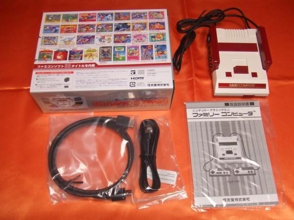 楽天市場】クラシックミニファミコン 本体 付属品完備