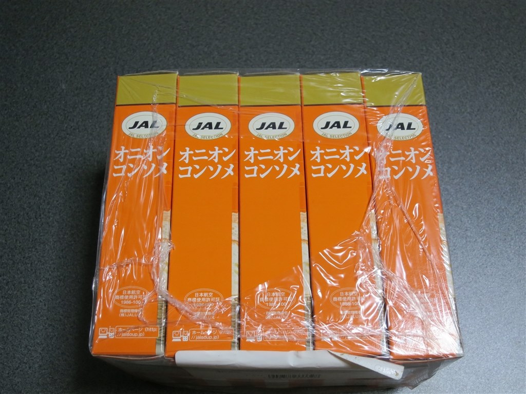 インスタントオニオンスープです』 明治 JAL オニオンコンソメ 4袋 ×5個 JZS145さんのレビュー評価・評判 - 価格.com