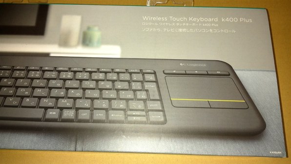 ロジクール Wireless Touch Keyboard k400 Plus K400pBK [ブラック