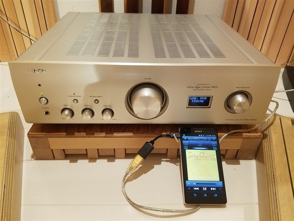 便利かつ躍動感のある音楽が楽しめるアンプ』 DENON PMA-1600NE だこたいさんのレビュー評価・評判 - 価格.com