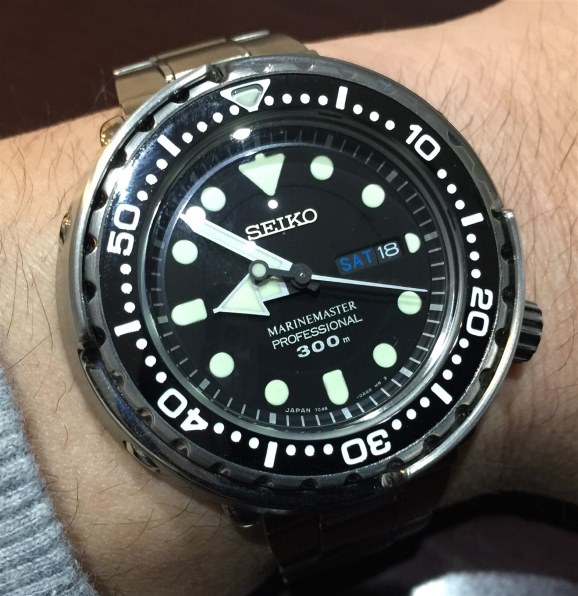 現状渡し】SEIKO マリーンマスタープロフェッショナル SBBN031