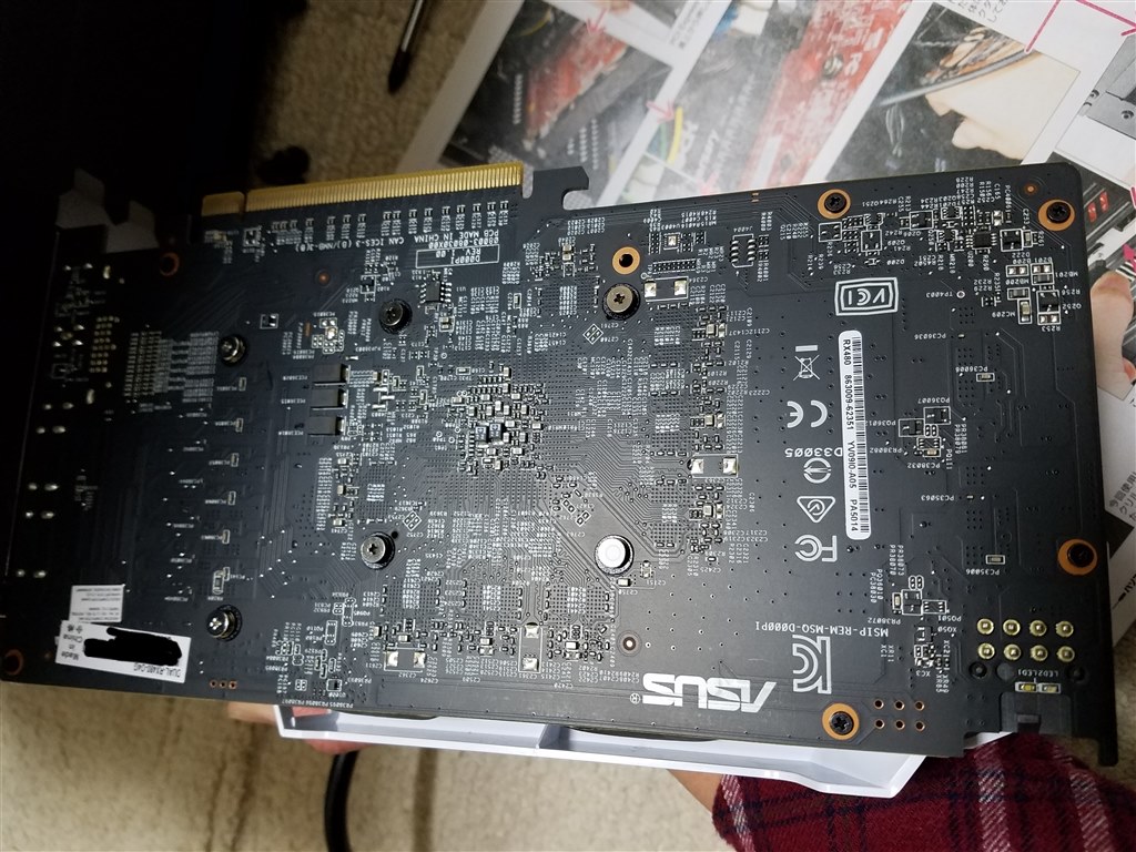 コスパがおかしい Asus Dual Rx480 O4g Pciexp 4gb Siromeさんのレビュー評価 評判 価格 Com