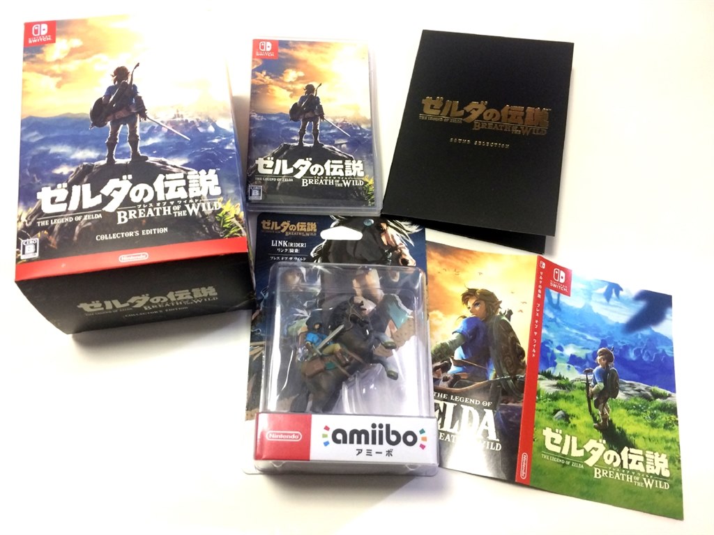 メーカー純正品[充電不要 1年保証] ゼルダの伝説 ブレス オブ ザ