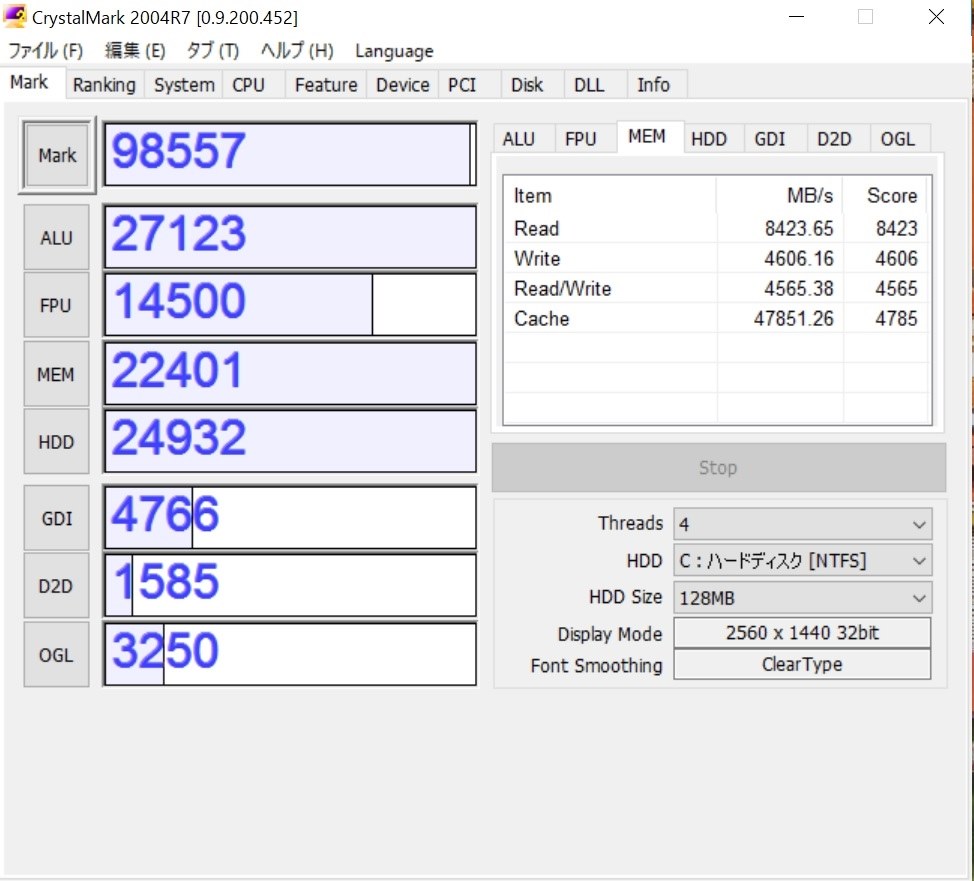 メモリのデュアルチャネル確認しました Ecs Liva Z Livaz 4 32 W10 N40 太田道灌さんのレビュー評価 評判 価格 Com