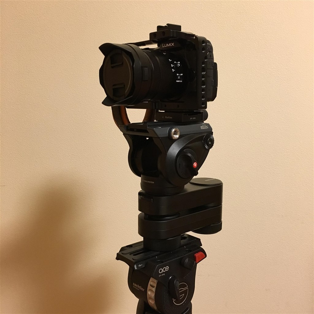 ザハトラ ムービー三脚 sachtler システムAce M MS（Sachtler System  