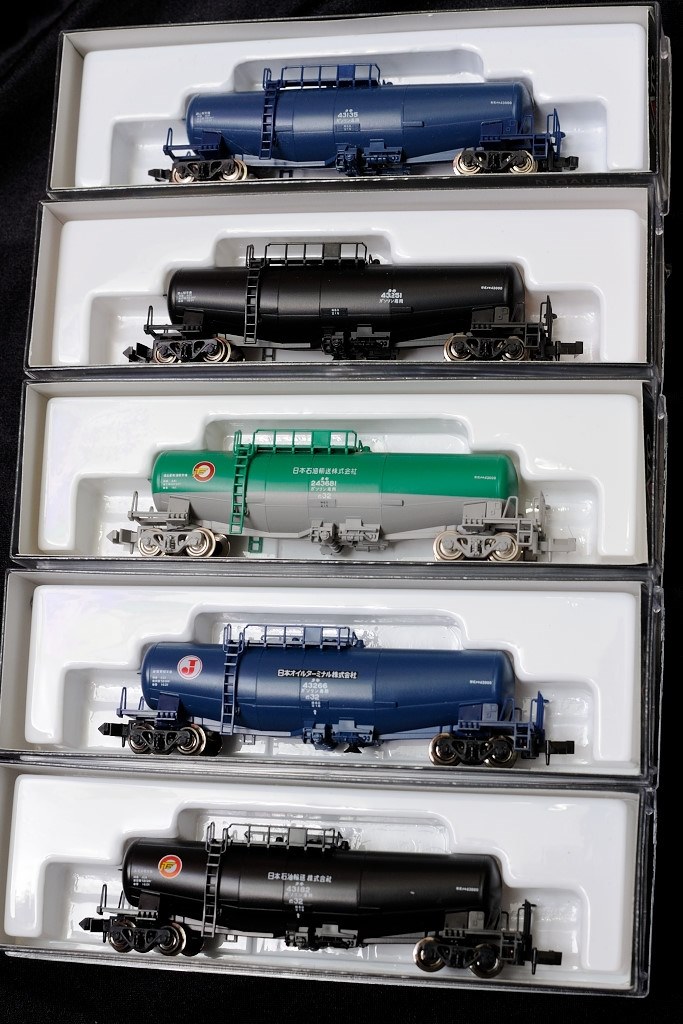 kato 8013-7 タキ43000 日本石油輸送(黒) 9両 - 鉄道模型