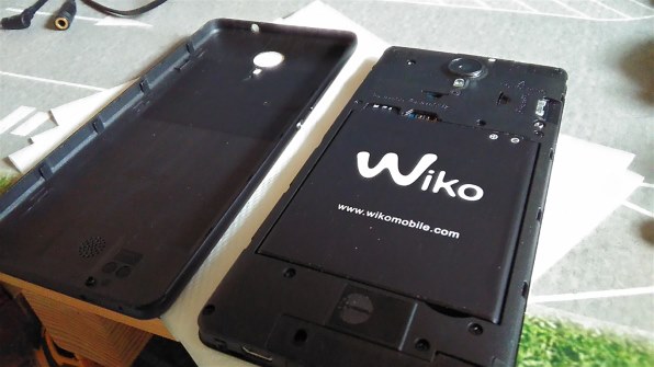 スマートフォン本体 Tomyy Wiko Tommy P4903JP-FLASHYRED SIMフリー [フラッシュレッド